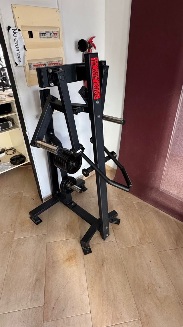 Máquina de pesas elevación lateral