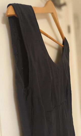 Vestido Verano Negro Espalda Descubierta