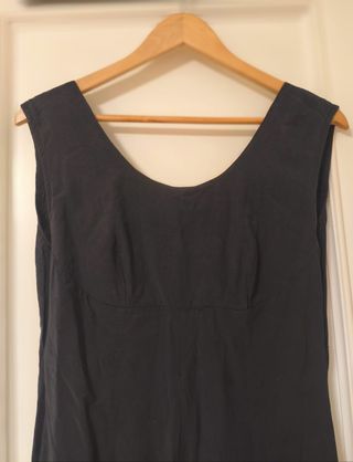 Vestido Verano Negro Espalda Descubierta