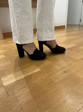 Zapatos de tacón Clarks T38 negros