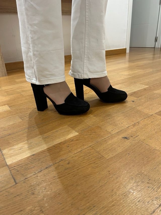 Zapatos de tacón Clarks T38 negros