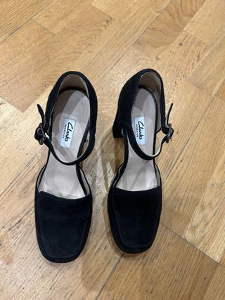 Zapatos de tacón Clarks T38 negros