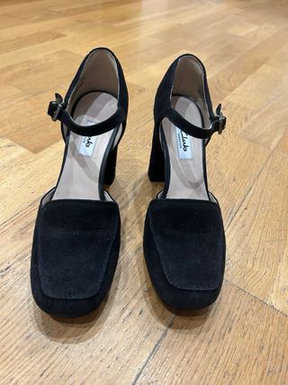 Zapatos de tacón Clarks T38 negros