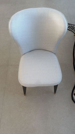 Mesa comedor madera mango 180x90 + 4 sillas