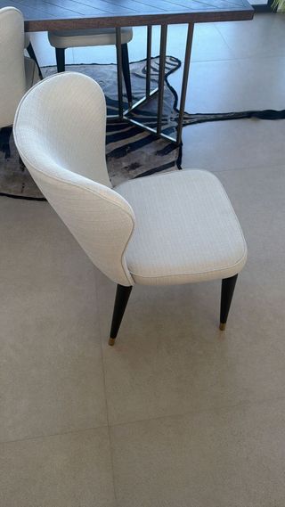 Mesa comedor madera mango 180x90 + 4 sillas