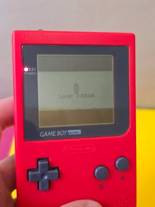 Gameboy Pocket Rosso Completo