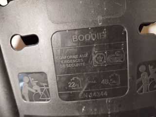 Silla portabebés bici hasta 22kg