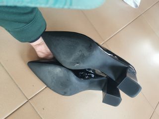 Zapatos de tacón negros