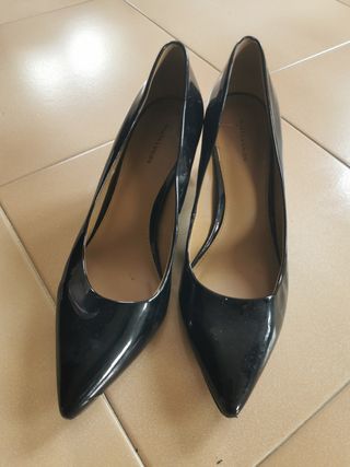 Zapatos de tacón negros