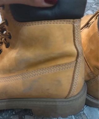 Stivali uomo lacci senape 44