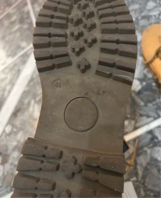 Stivali uomo lacci senape 44