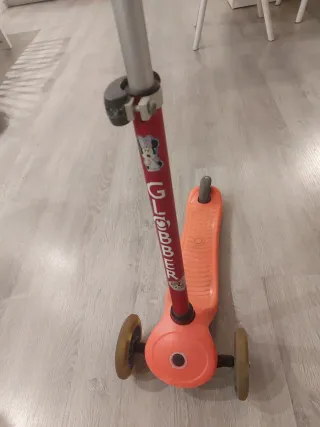 Patinete infantil 3 ruedas rosa