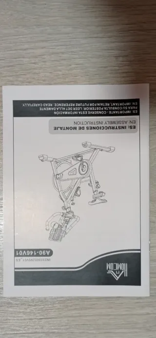 Bicicleta Spinning Blanca