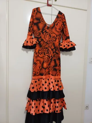Vestido Flamenco con Accesorios