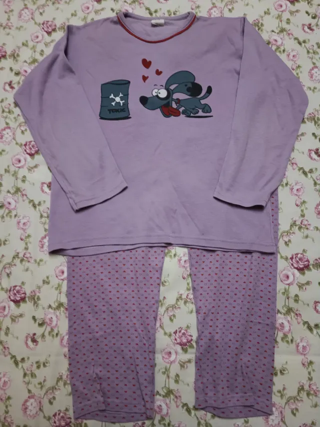 Pijama niña  con perro