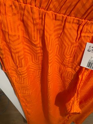 Traje Pantalón y Camisa Naranja  scalprs