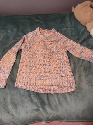 Jersey Pepe Jeans Naranja y Morado