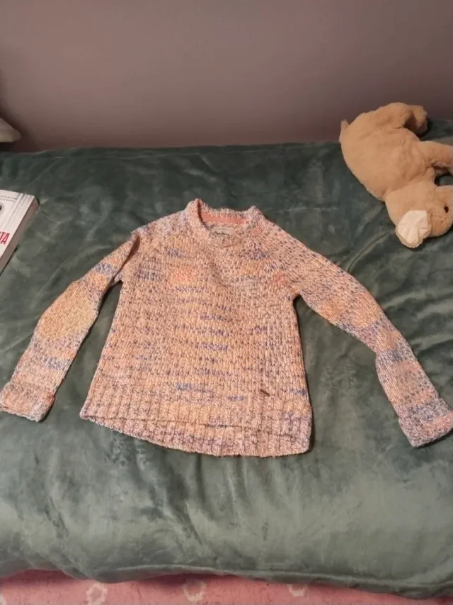 Jersey Pepe Jeans Naranja y Morado