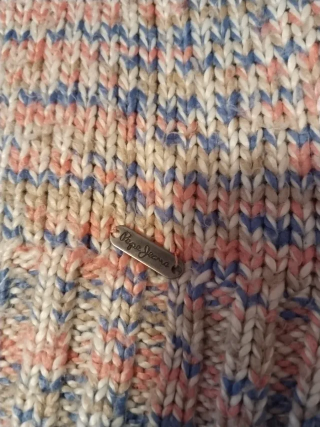 Jersey Pepe Jeans Naranja y Morado