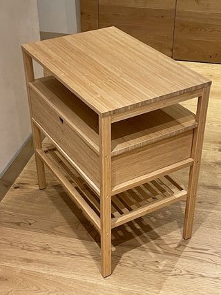 Comodino Nordkisa 60 cm in bambù IKEA