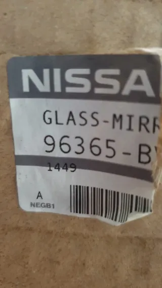 Cristal Espejo Retrovisor Dcho. Nissan Juke