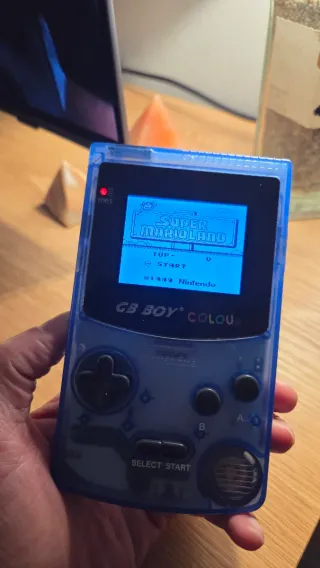 GB Boy Colour clone Nintendo Game Boy Blu