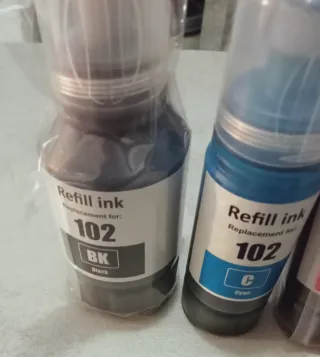 Bottiglie di inchiostro di ricambio compatibili con Epson