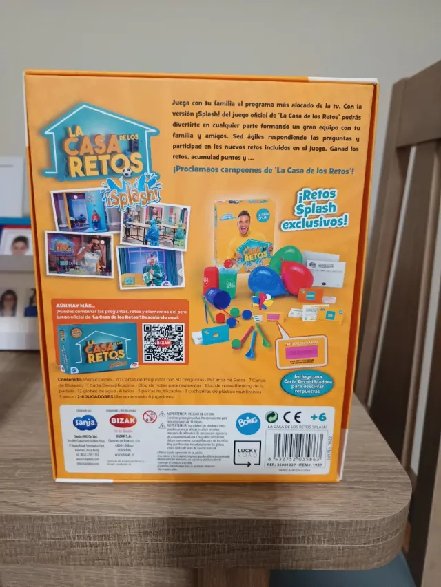 Juego La Casa de los Retos Splash!