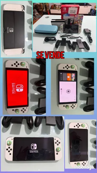 Nintendo Switch OLED Blanca y Negra