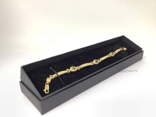 E458486-0 Pulsera Oro 18K Con Circonita
