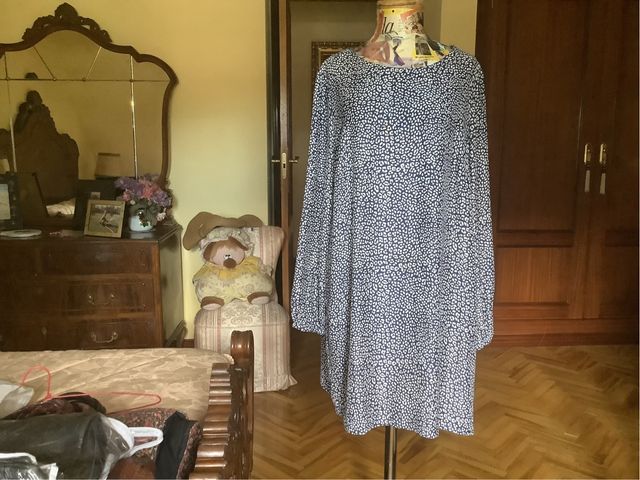 Vestido Zara Manga Larga Talla XL