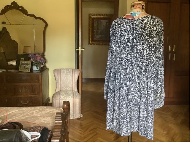 Vestido Zara Manga Larga Talla XL