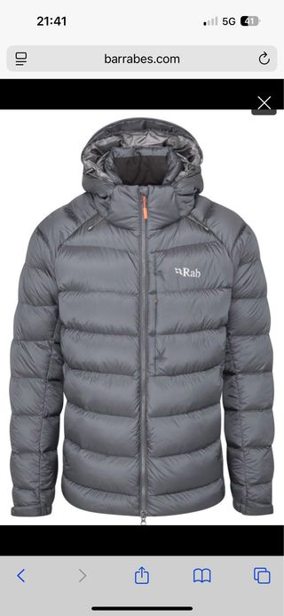 Plumífero Rab Axion Pro Gris