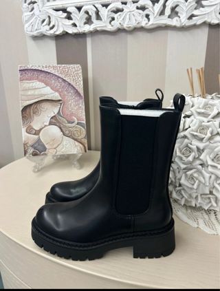 Stivaletti donna neri tg 36 nuovo