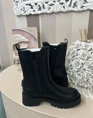 Stivaletti donna neri tg 36 nuovo