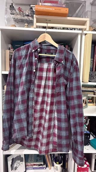 Camisa Cortefiel Cuadros Talla XXL