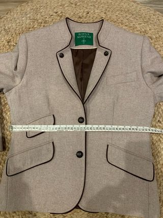 Americana ELENA MORENO Beige/Marrón