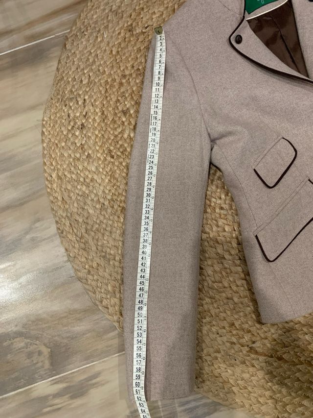 Americana ELENA MORENO Beige/Marrón