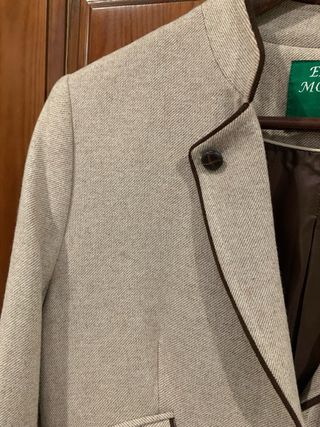 Americana ELENA MORENO Beige/Marrón