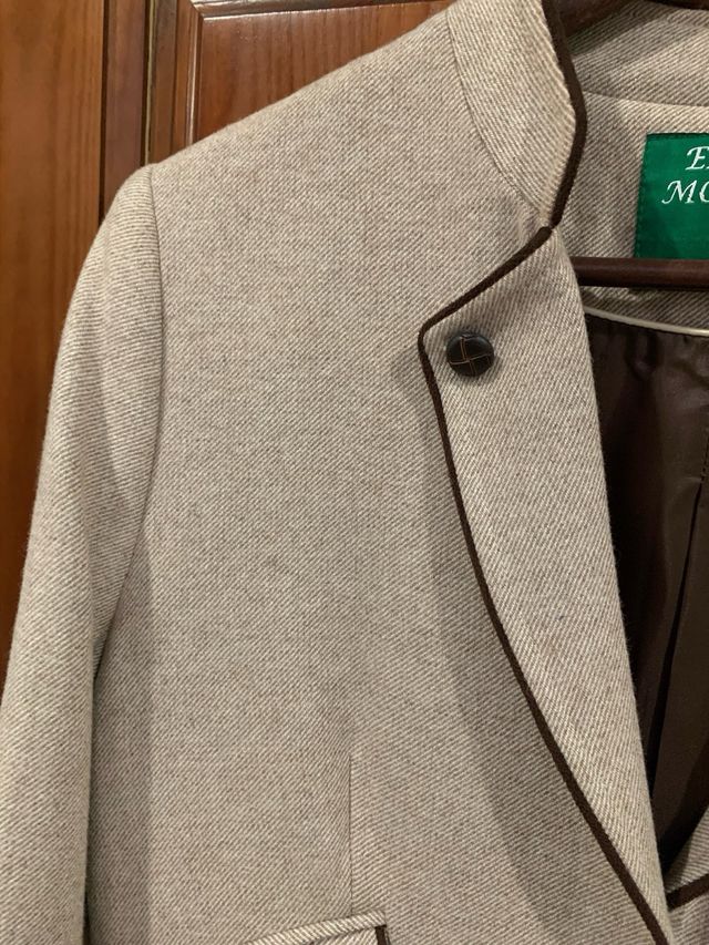 Americana ELENA MORENO Beige/Marrón