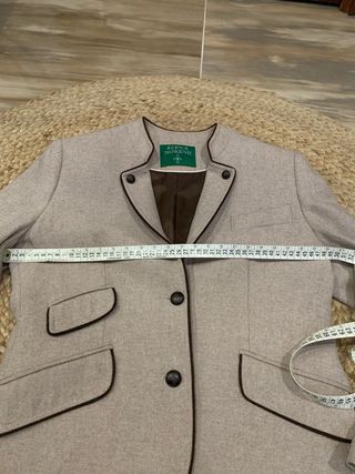 Americana ELENA MORENO Beige/Marrón