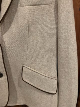 Americana ELENA MORENO Beige/Marrón