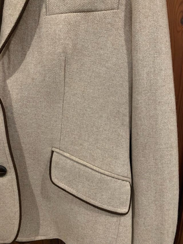 Americana ELENA MORENO Beige/Marrón