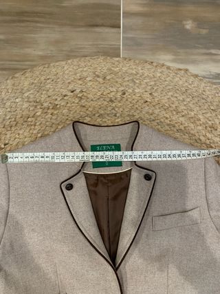 Americana ELENA MORENO Beige/Marrón