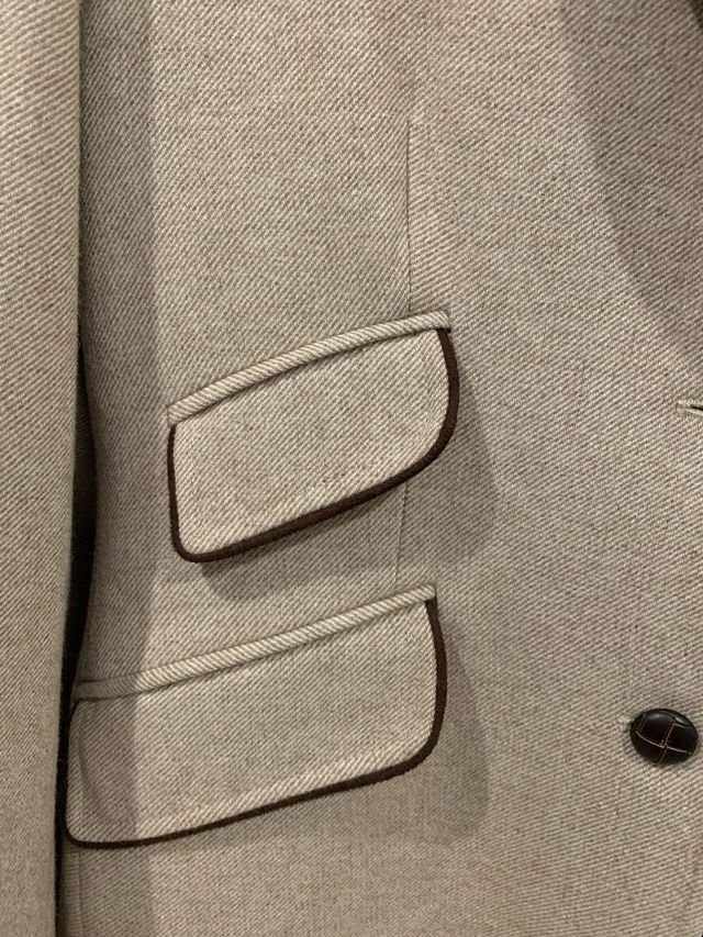 Americana ELENA MORENO Beige/Marrón