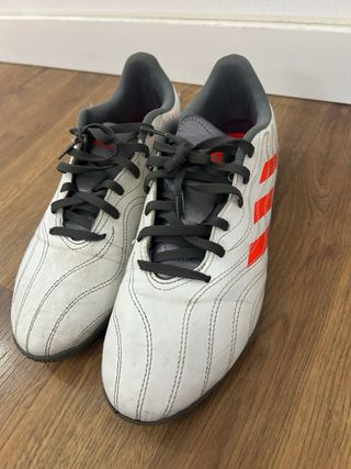 Zapatillas Fútbol Sala Adidas Copa Blancas Rojas