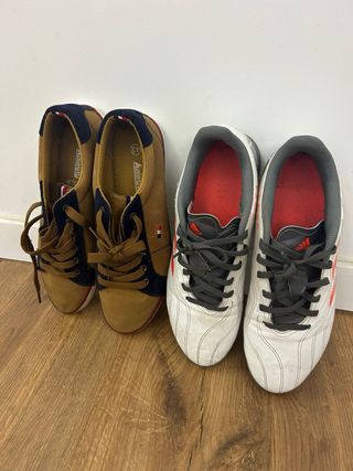 Zapatillas Fútbol Sala Adidas Copa Blancas Rojas