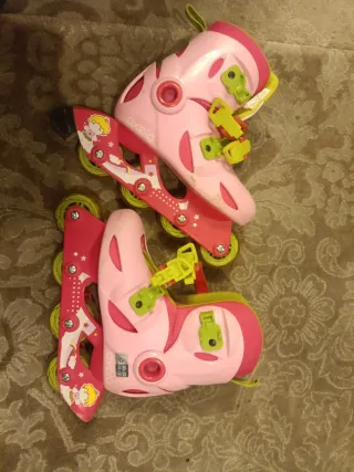 Patines Oxelo Niña Rosas