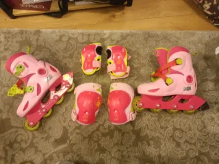 Patines Oxelo Niña Rosas