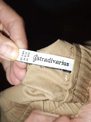 Conjunto 3 pantalones beige, gris, verde oliva